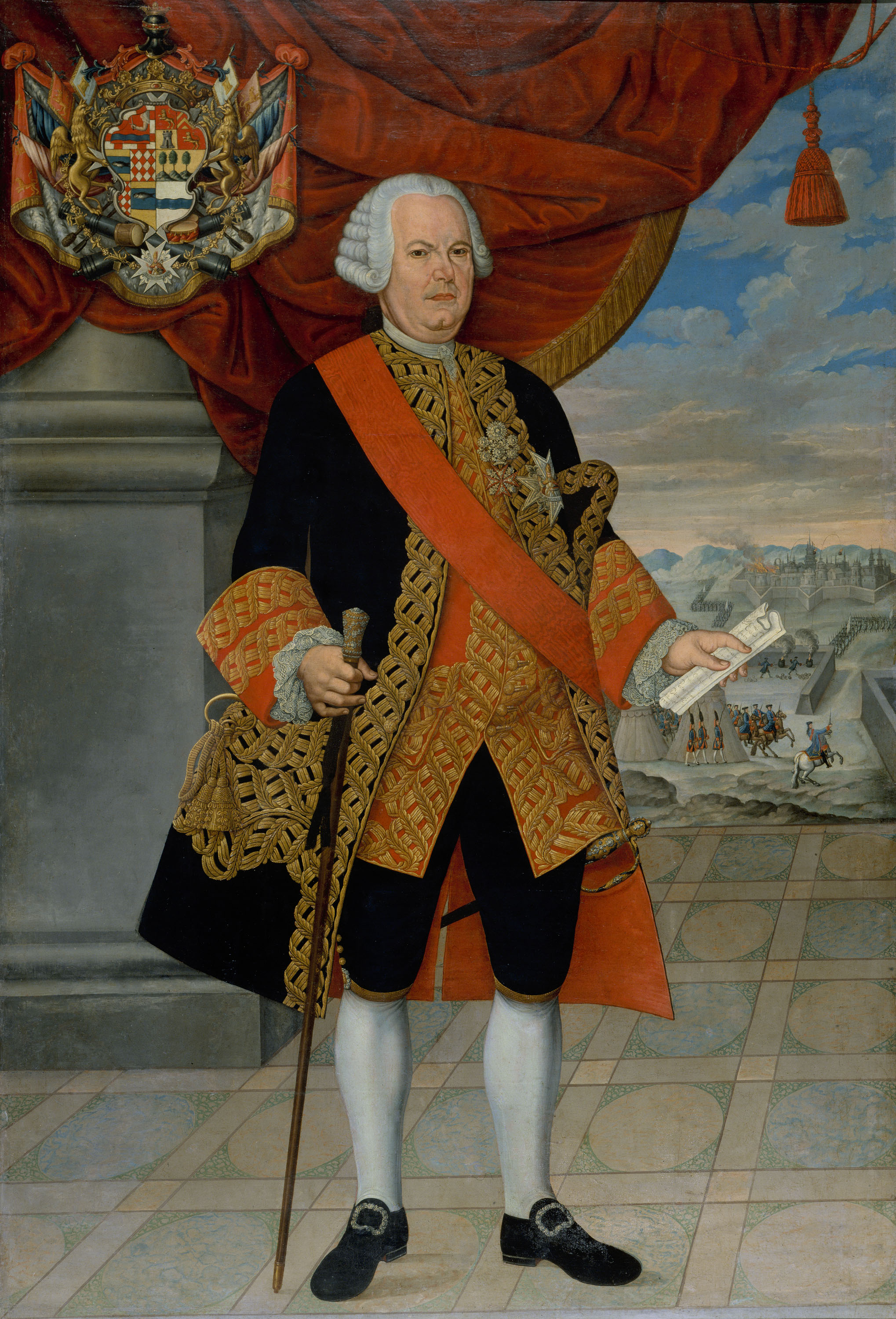 Retrato del virrey Manuel de Amat y Junyent