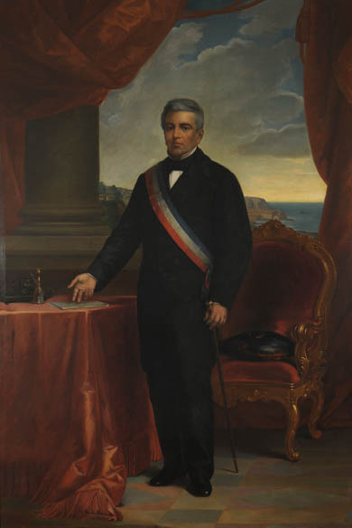 Retrato del Presidente Manuel Montt