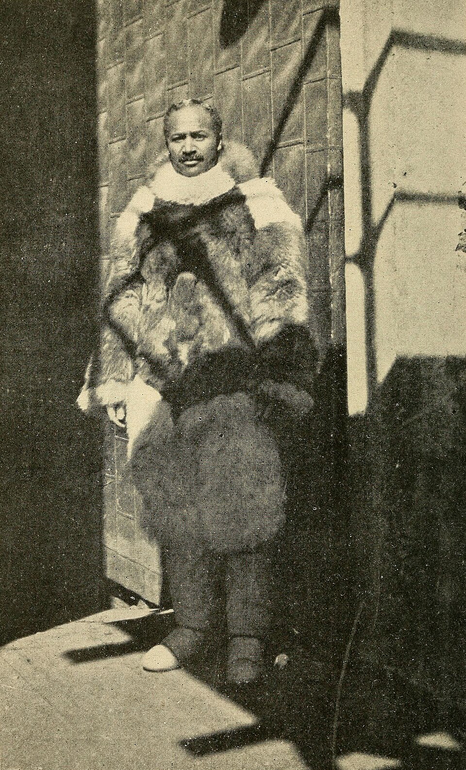 File:Matthew A. Henson in his North Pole furs.jpg