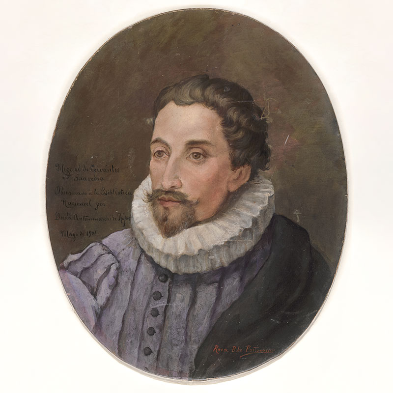 Retrato de Miguel de Cervantes