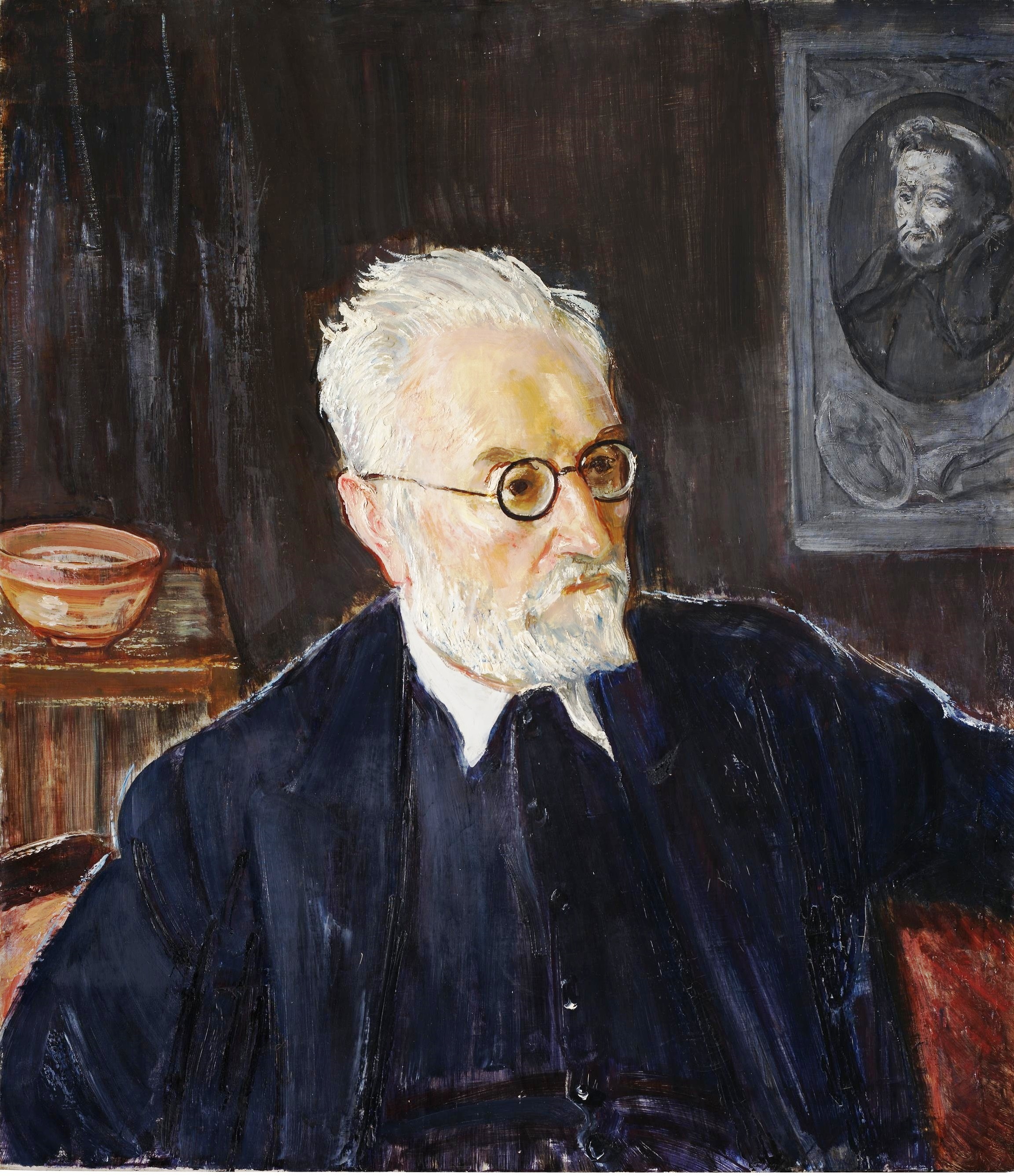 Miguel de Unamuno, fotografía de Meurisse, 1925