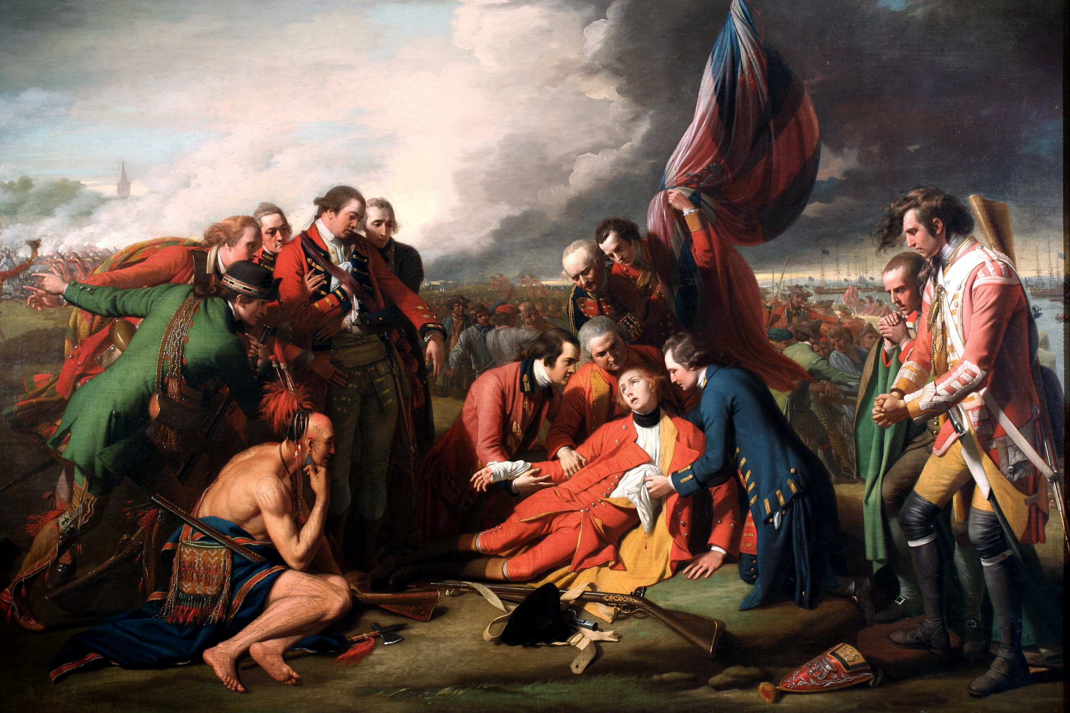 La muerte del general Wolfe