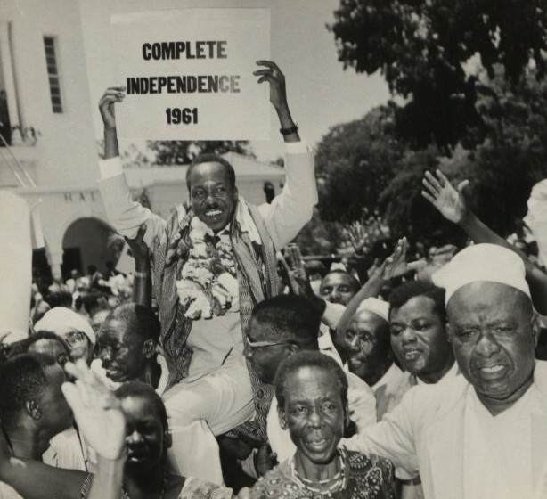 Julius Nyerere reclama la independencia, marzo de 1961