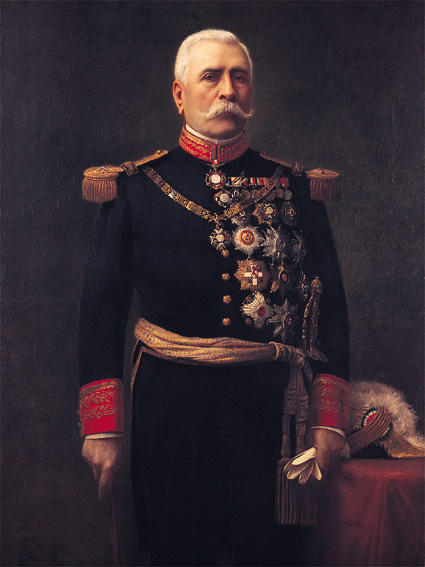 Retrato de Porfirio Díaz