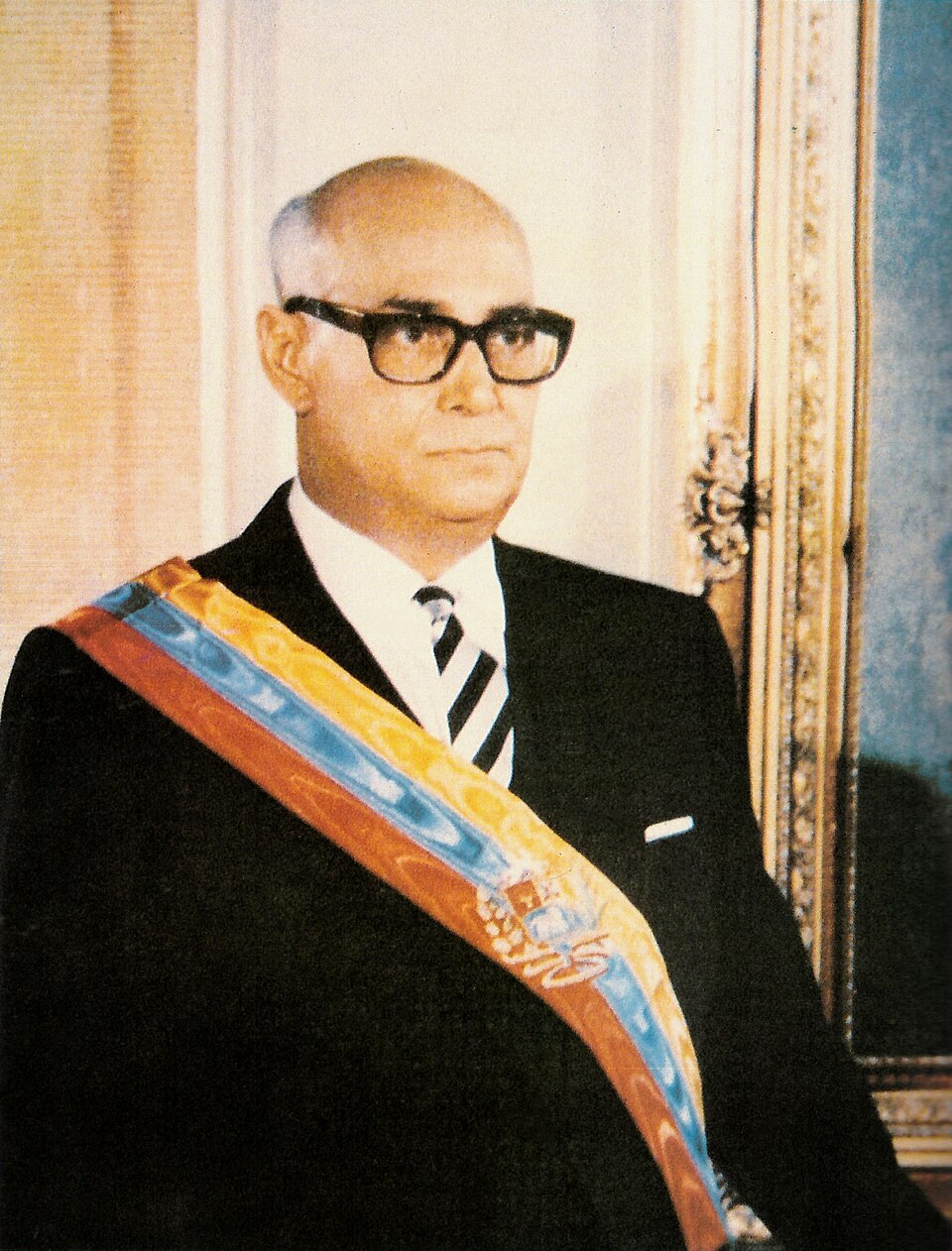 Retrato oficial de Raúl Leoni