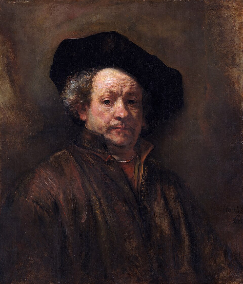 Autorretrato de Rembrandt van Rijn