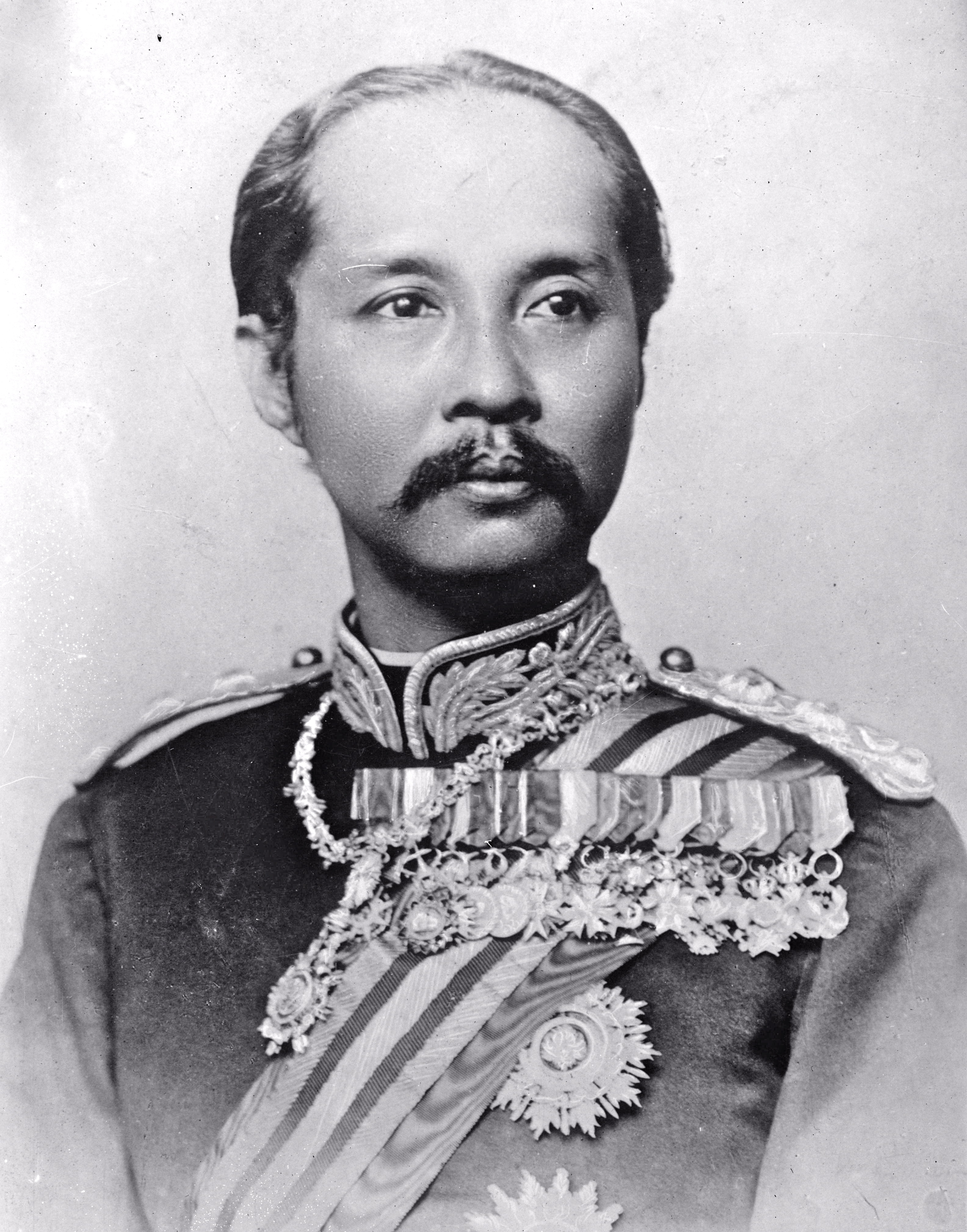 Retrato del rey Chulalongkorn