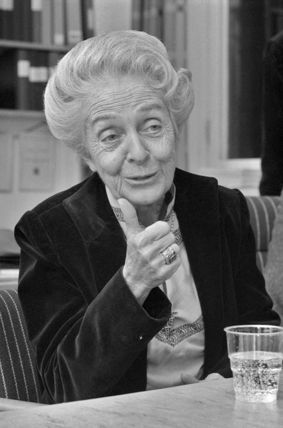 Rita Levi-Montalcini, retrato de 1986