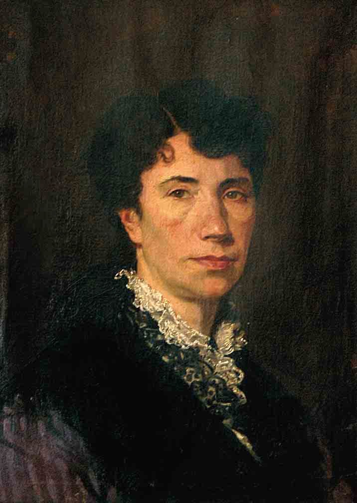 Retrato de Rosalía de Castro