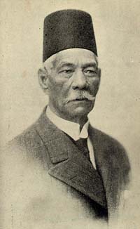 Retrato fotográfico de Saad Zaghlul