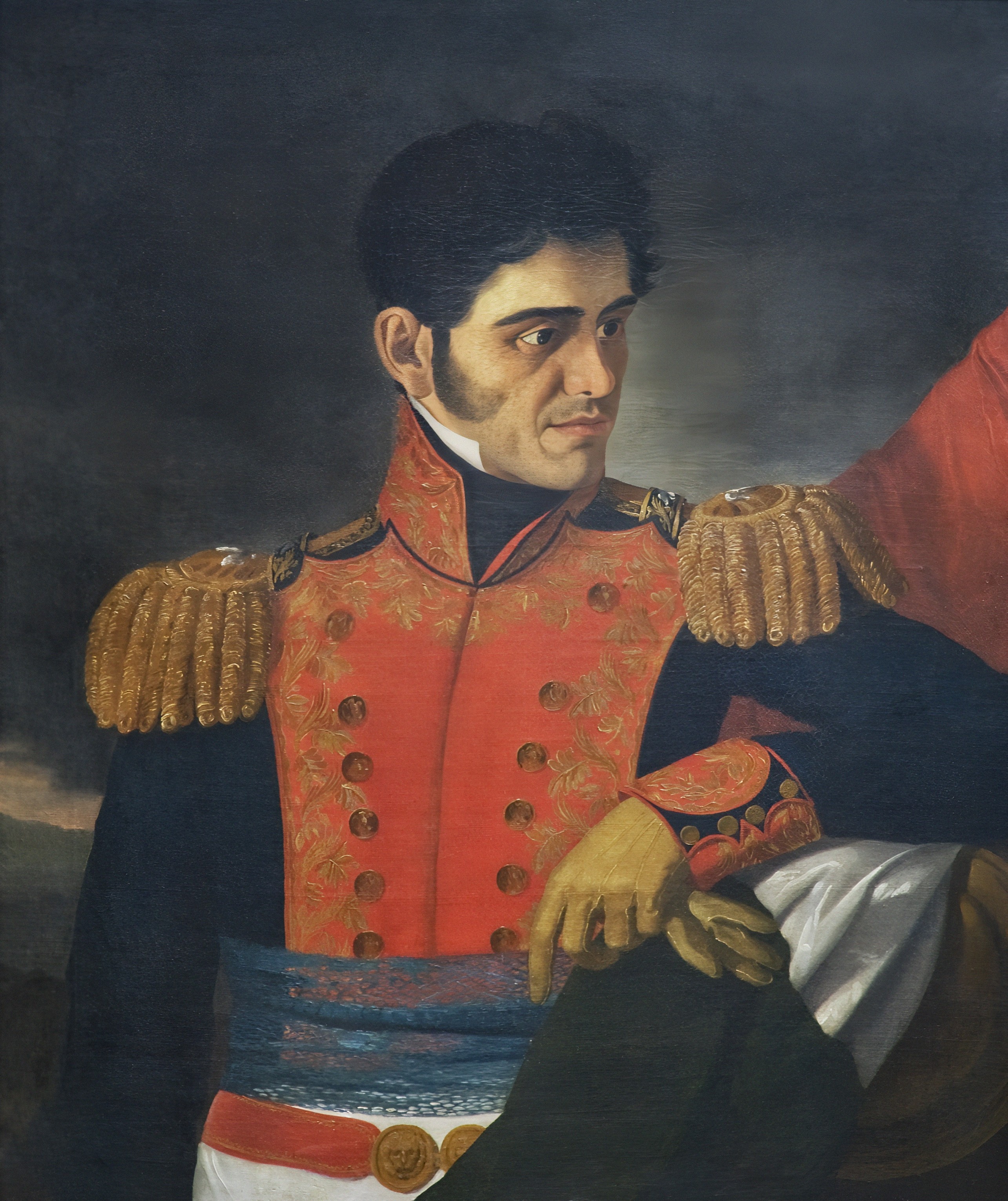 Retrato de Antonio López de Santa Anna