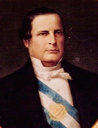 Santiago Derqui, président de l'Argentine