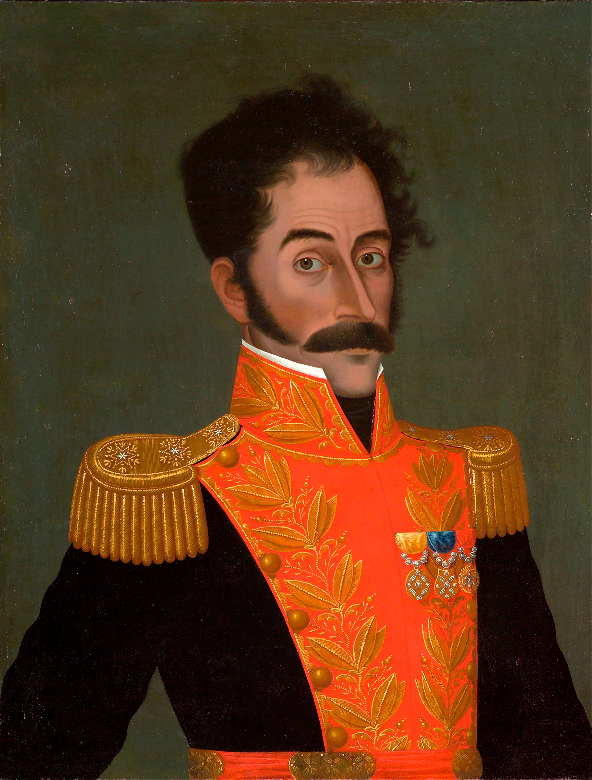 Retrato de Simón Bolívar, hacia 1823–1825