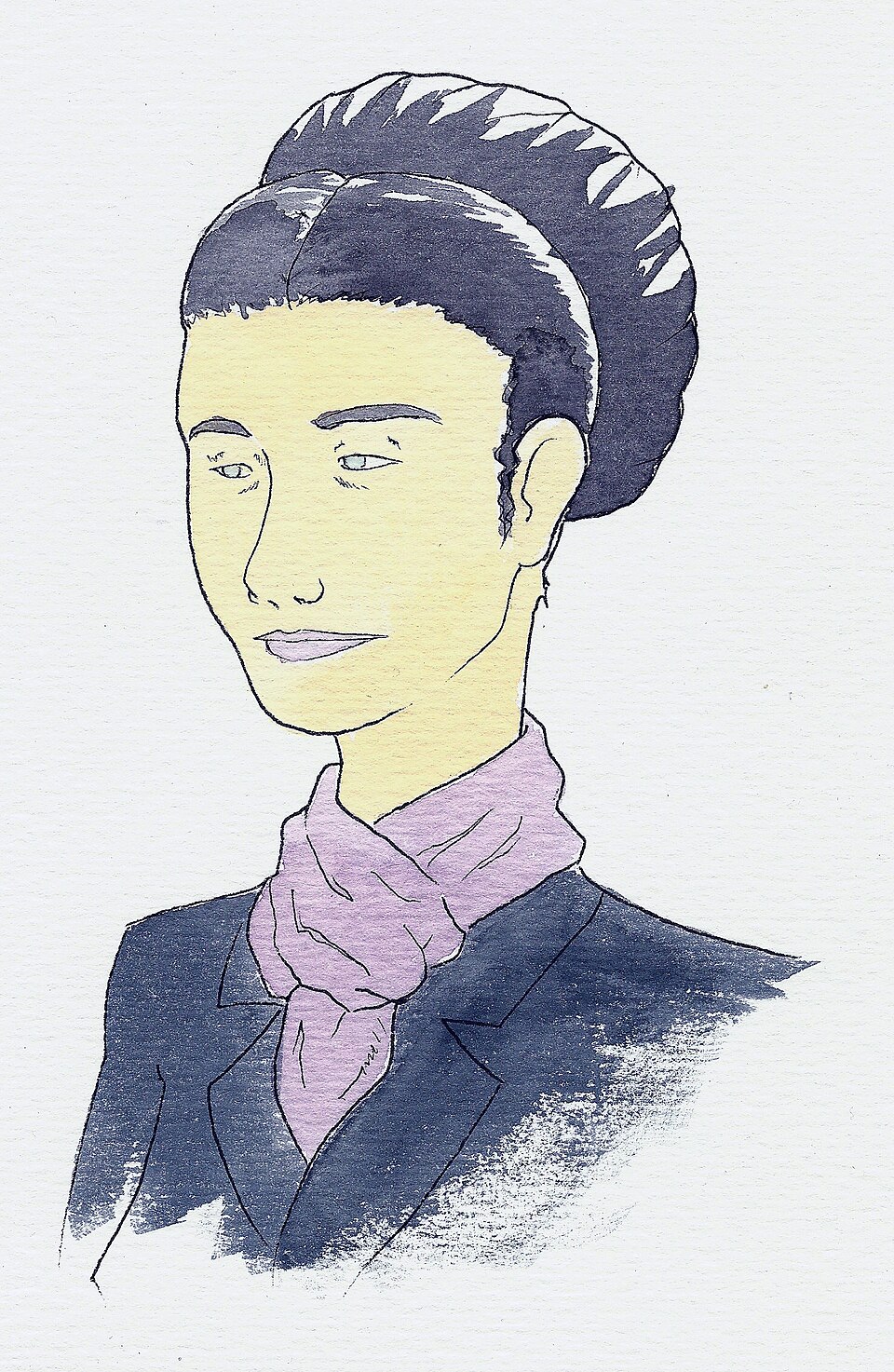 Retrato de Simone de Beauvoir