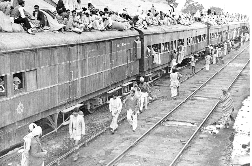 Tren de refugiados en Ambala, 1947