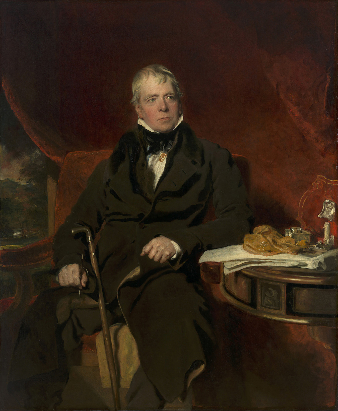 Retrato de Walter Scott, por Thomas Lawrence